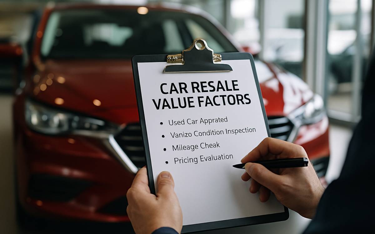 Things to consider when estimating a car’s resale value